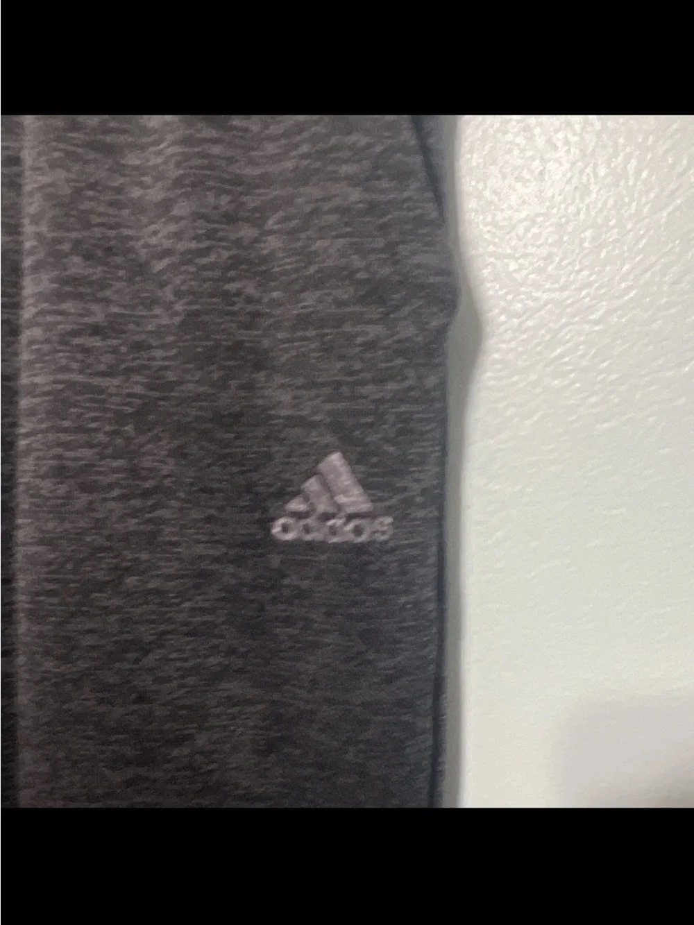 adidas Black Men's Climawarm Sweatpants with Drawcord